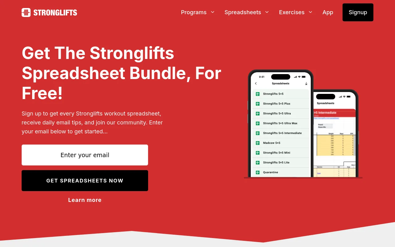 Best Workout Apps - stronglifts 5x5 single purpose