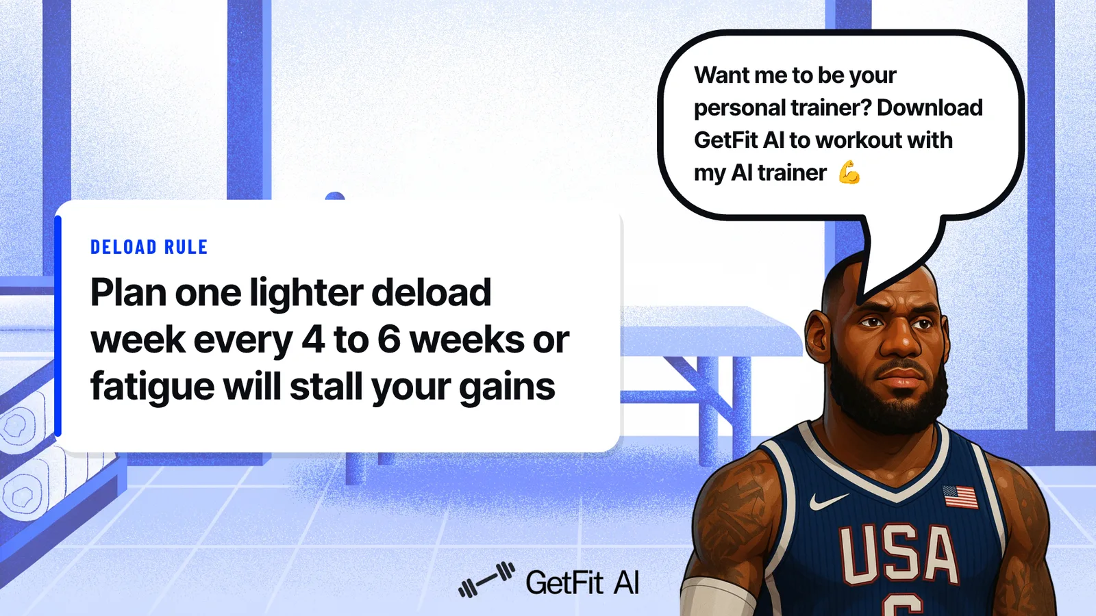 Good Bench Press Weight - deload weeks recovery cycles